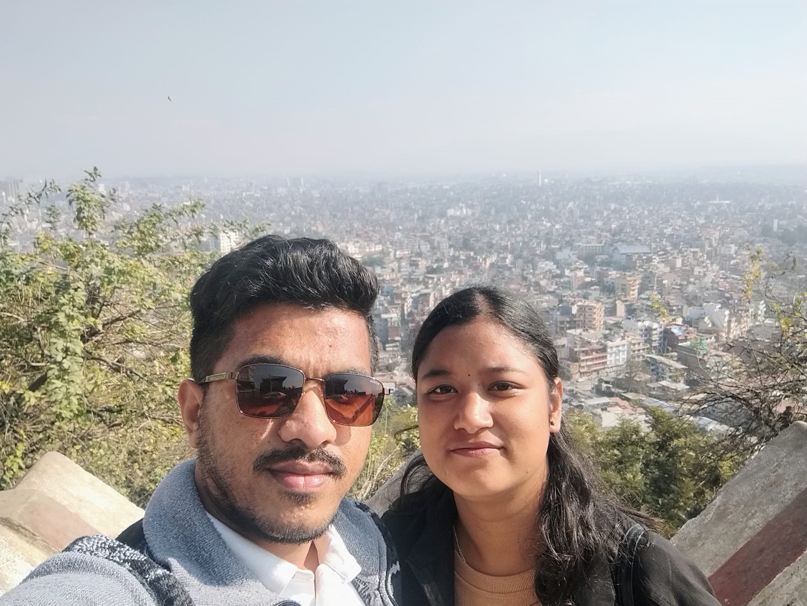 Alina Akash first Nepal trip together
