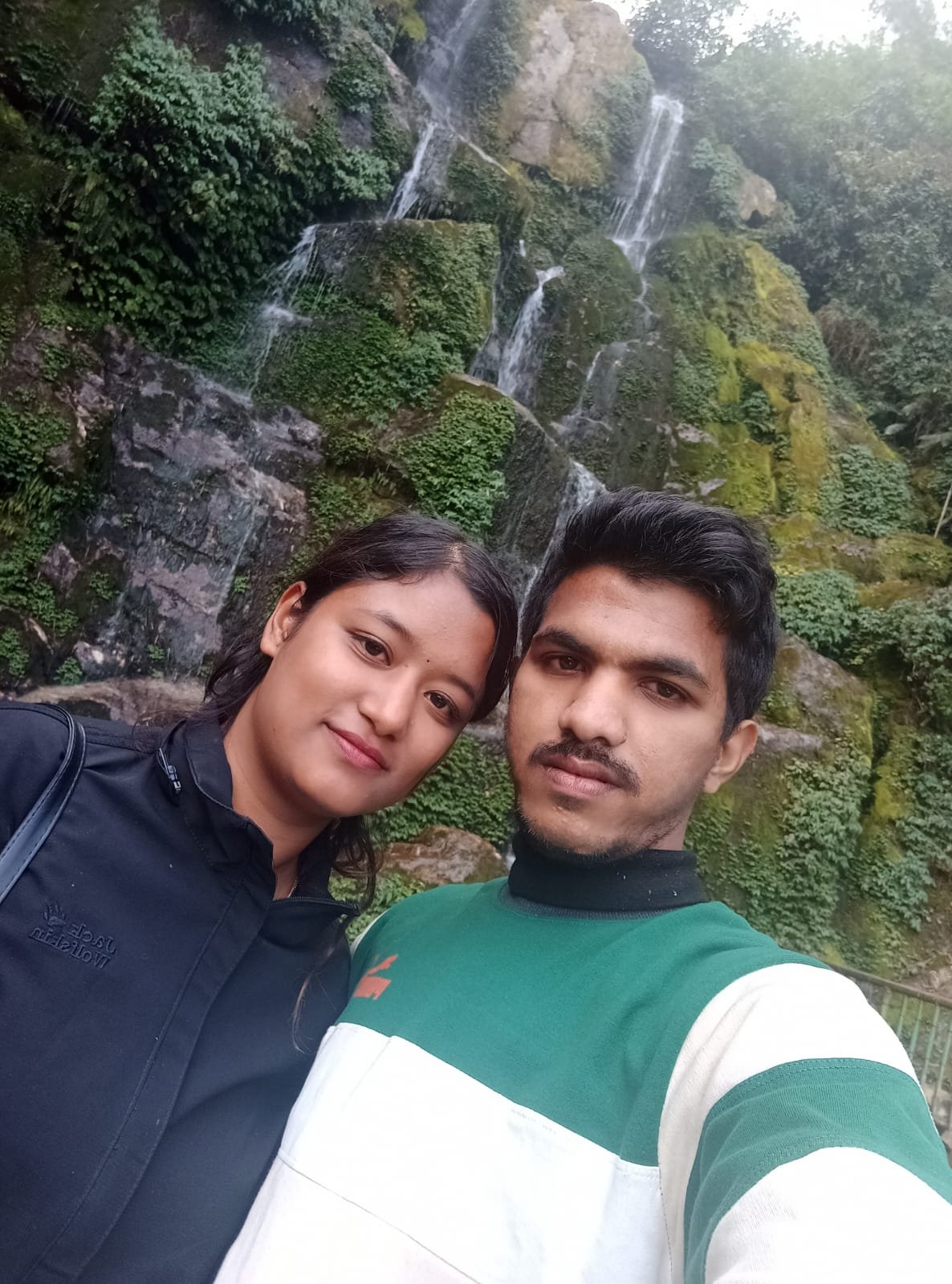 Alina and Akash enjoying their Gangtok trip together