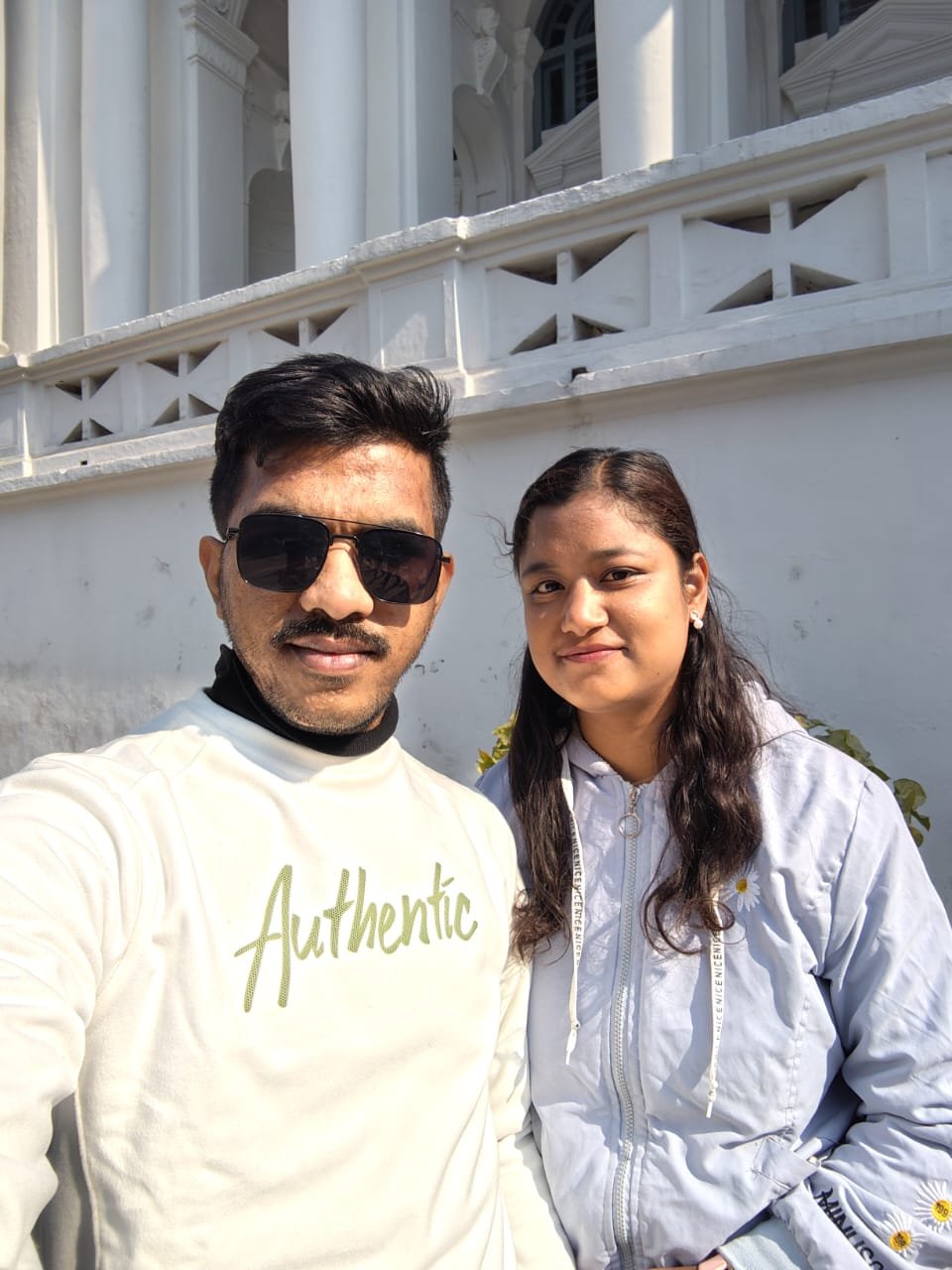 Couple enjoying another trip to Nepal