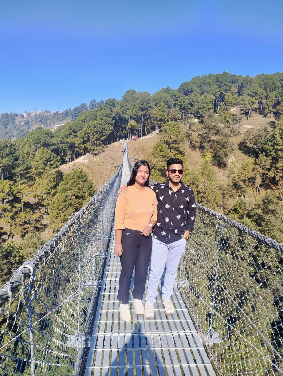 Alina and Akash creating memories in Nepal