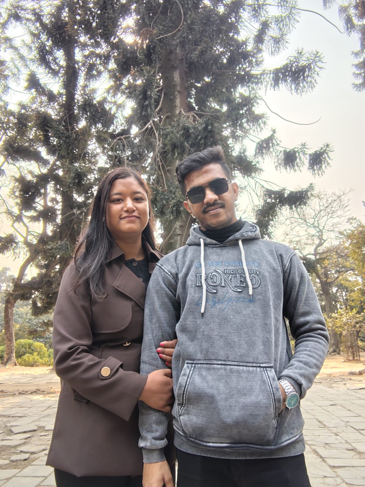 Beautiful couple moments in Nepal